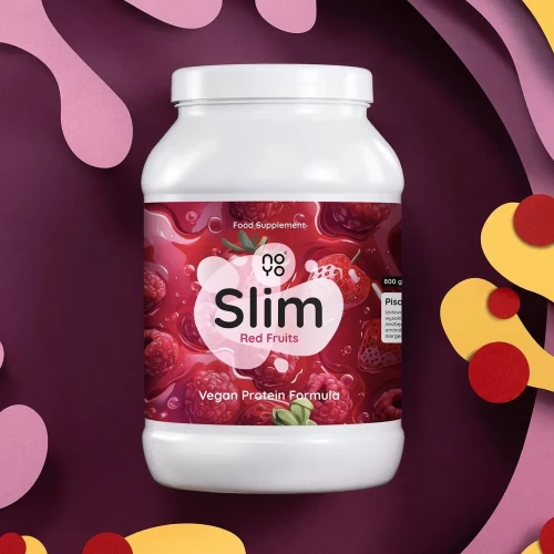 NOYO® Slim - Vegan Protein Czerwone Owoce